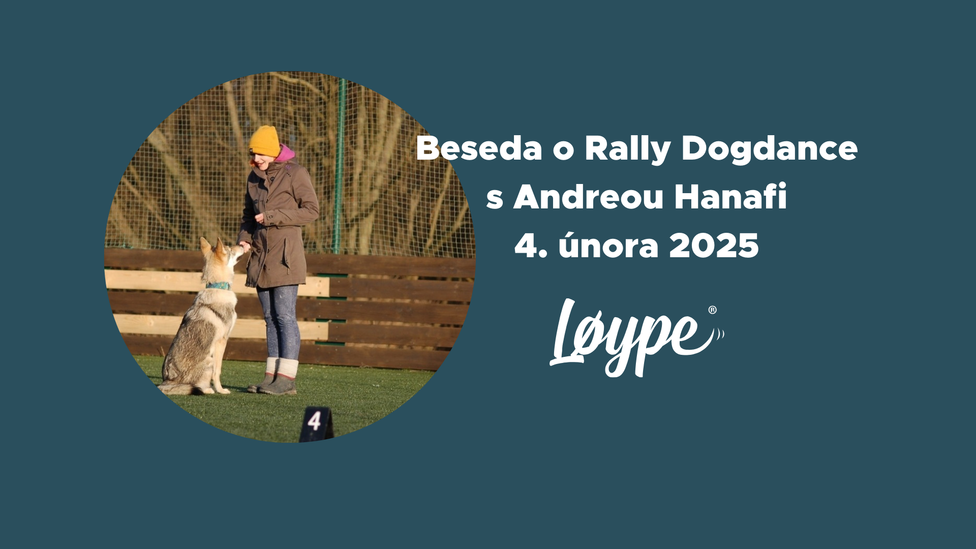 Beseda: Rally dogdance s Andreou Hanafi